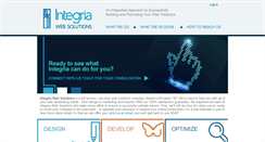 Desktop Screenshot of integriaws.com